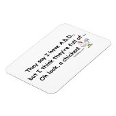 VOEG vol kippen TOE Magneet (Linkerzijde)