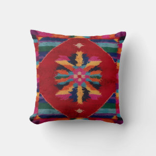 "Voeg warmte toe met rode  Kilim Kussens