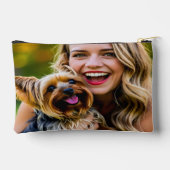 Voeg Yorkshire Terrier-foto personaliseren toe Etui (Achterkant)