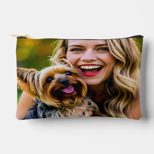 Voeg Yorkshire Terrier-foto personaliseren toe Etui (Voorkant)