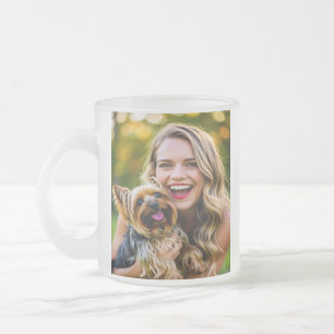 Voeg Yorkshire Terrier-foto personaliseren toe Matglas Koffiemok