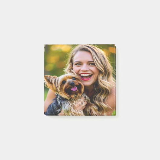 Voeg Yorkshire Terrier-foto personaliseren toe Post-it® Notes (Voorkant)