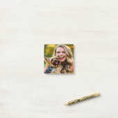Voeg Yorkshire Terrier-foto personaliseren toe Post-it® Notes (Op bureau)