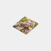 Voeg Yorkshire Terrier-foto personaliseren toe Post-it® Notes (Schuin)