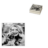 Voeg Yorkshire Terrier-foto personaliseren toe Rubberstempel (Gestempeld)