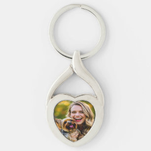 Voeg Yorkshire Terrier-foto personaliseren toe Sleutelhanger