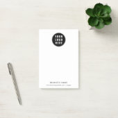 Voeg zakelijke Logo en bedrijfswebsite promotionee Post-it® Notes (Kantoor)