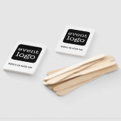 Voeg Zaken of de Logo van de Gebeurtenis met Websi Handwaaier (Niet-gemonteerd)