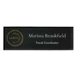 Voeg zwarte titel van functie voor eenvoudige naam naambadge