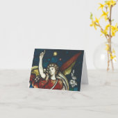 Voegt de lege kaart van Gabriel van de engel uw (Gele Bloem)