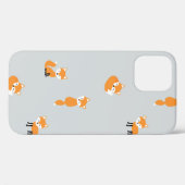 Voegt naadloos patroon Case-Mate iPhone case (Achterkant (horizontaal))