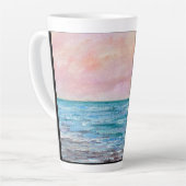 Voel alsof je op vakantie Mok (Linkerhoek)