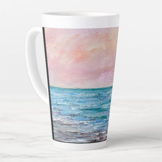 Voel alsof je op vakantie Mok (Linkerhoek)