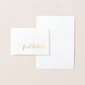 voel betere gouden folie kaarten (Display)