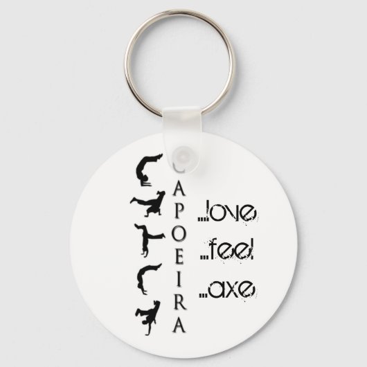 voel capoeira sleutelhanger (Voorkant)