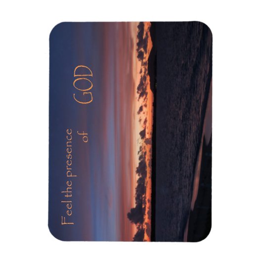 Voel de aanwezigheid van God Magneet (Verticaal)