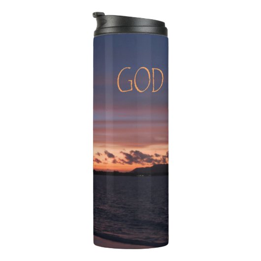 Voel de aanwezigheid van God Thermosbeker (Geroteerd rechts)