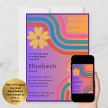 Voel de beat! Kosmisch Retro 70s Vrijgezellenfeest