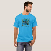 Voel de beat! Retro Music Vibe T-shirt (Voorkant volledig)