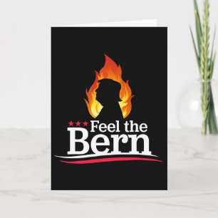 Voel de Bern - Vlammende Trump Brand Campagne Logo Kaart