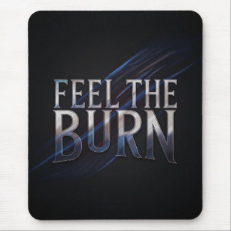 Voel de brand in muismat