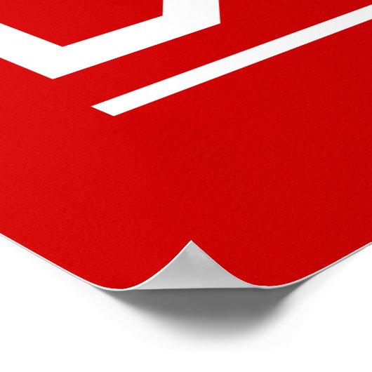 Voel de brand in poster (Hoek)