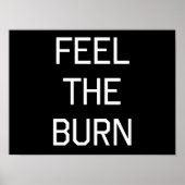 Voel de brand in poster (Voorkant)