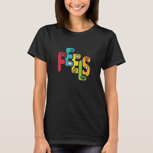 Voel de gevoelens t-shirt (Voorkant)