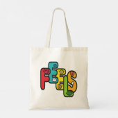 Voel de gevoelens tote bag (Achterkant)