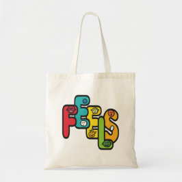 Voel de gevoelens tote bag