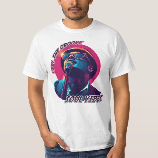 Voel de groove t-shirt (Voorkant)