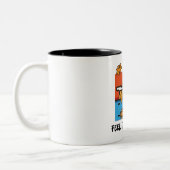 Voel de Herfst kleurrijke koffie Mok (Links)