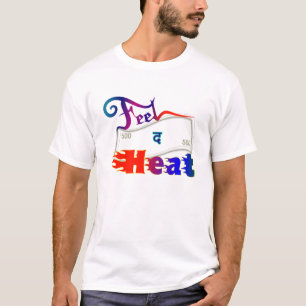 Voel de Hitte, Geld Mentaliteit Typography T-Shirt