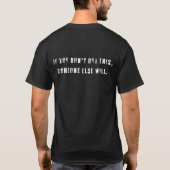 Voel de klap t-shirt (Achterkant)