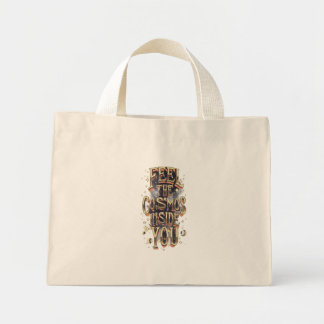 Voel de Kosmos in Jezelf Mini Tote Bag