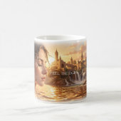 Voel de Licht Gouden Wateren Mok (Center)