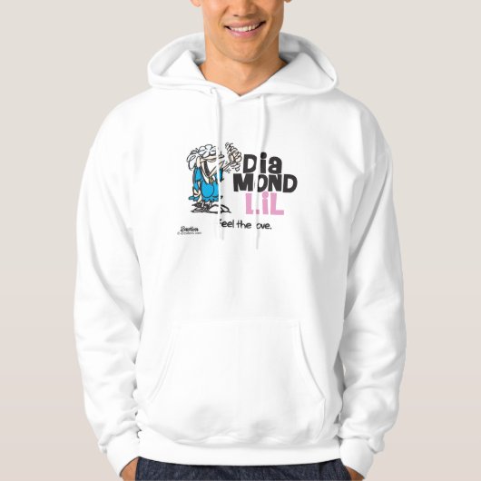Voel de liefde hoodie (Voorkant)