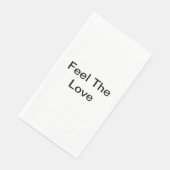 Voel de liefde servet (Hoek)