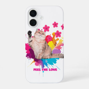 VOEL DE LIEFDE TRENDY ONTWERP iPhone 16 HOESJE