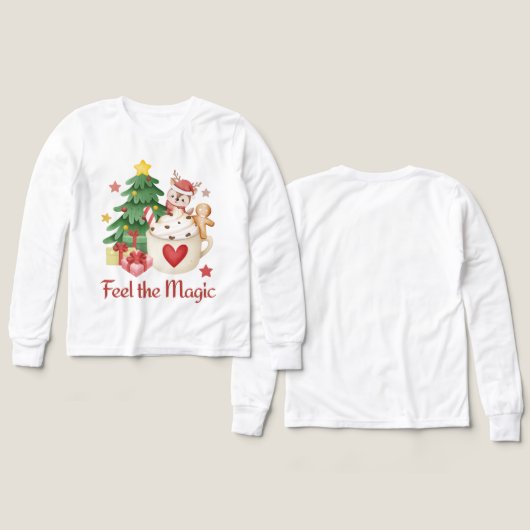 Voel de magische kerstdagen (Voorkant /achterkant)