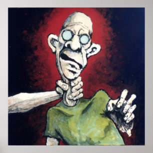 "VOEL DE PIJN #3" POSTER