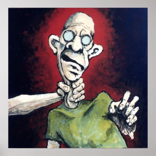 "VOEL DE PIJN #3" POSTER (Voorkant)