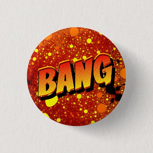 Voel de Retro Rush - Bang Ronde Button 3,2 Cm (Voorkant)