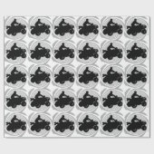 VOEL DE RIJ CADEAUPAPIER (Vlak)