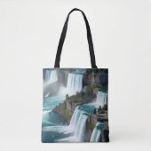 Voel de rush - Niagara Herfsten Canvas tas (Voorkant)