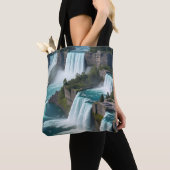 Voel de rush - Niagara Herfsten Canvas tas (Dichtbij)