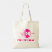 Voel de slag tote bag (Achterkant)
