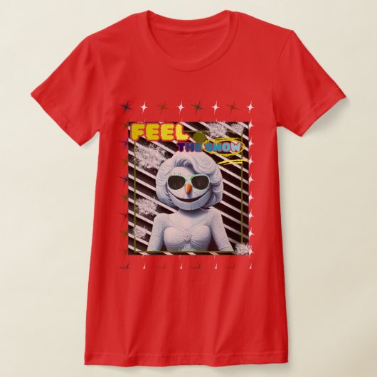 Voel de sneeuw t-shirt (Laagn)