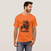 Voel de snelheid ​​van het leven, Racer in Motion T-shirt (Voorkant volledig)
