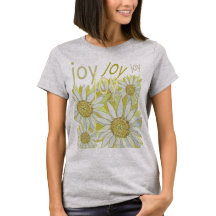 Voel de T-Shirt van het Natuurlijke Joy Celebrate